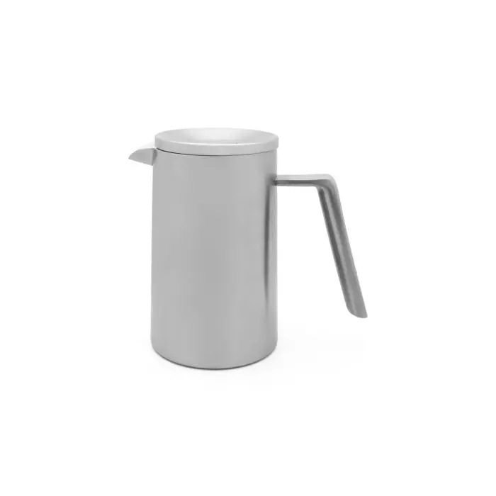 San Marco Double-Walled Coffee Maker – 1.0L Matte Stainless Steel 1