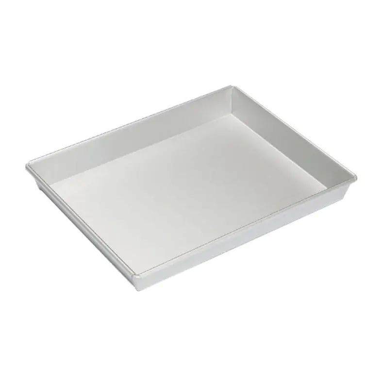 Sanneng Heavy-Duty Anodized Aluminum Baking Tray — 450 × 350 × 55 Mm With Raised Sides 1