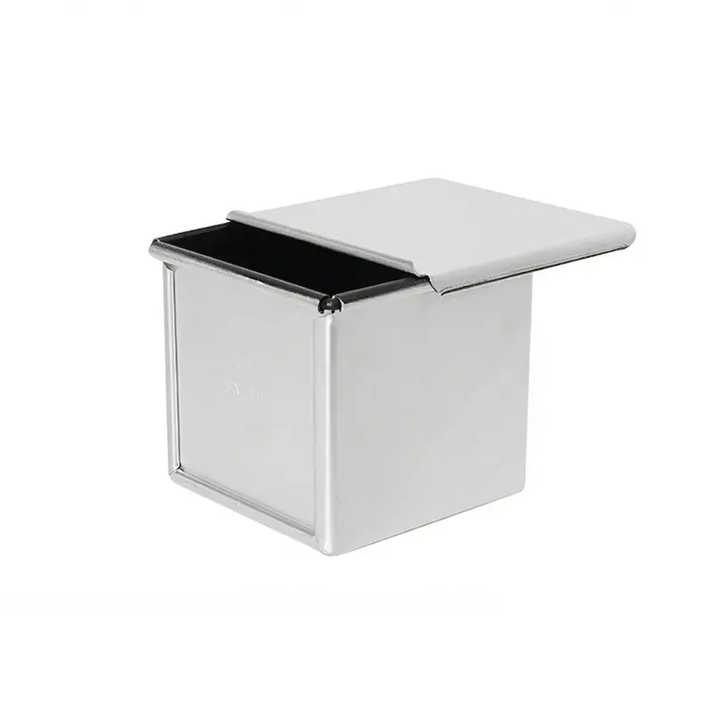 Sanneng Non-Stick Cube Toast Pan With Secure-Fit Lid 1