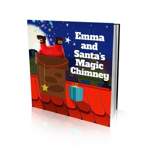 Santa’S Magic Chimney Story – Large Softcover Holiday Book 1
