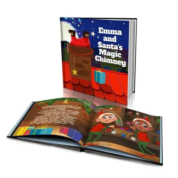 Santa'S Magic Chimney: Whimsical Hardcover Story For Holiday Nights 1