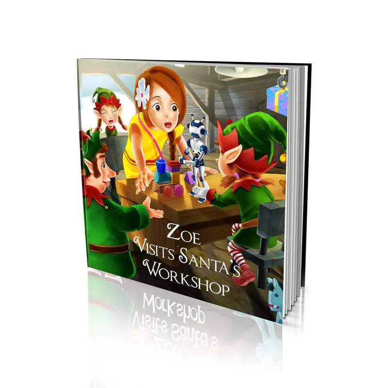 Santa'S Workshop Adventure – Softcover Holiday Storybook For Kids 1