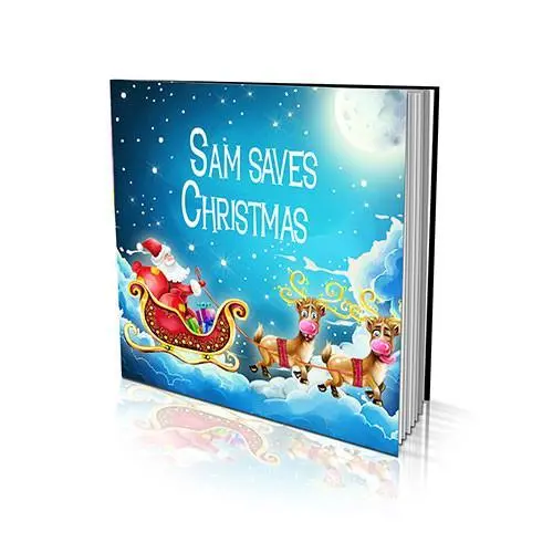 Saving Christmas Adventure – Large Softcover Holiday Storybook 1