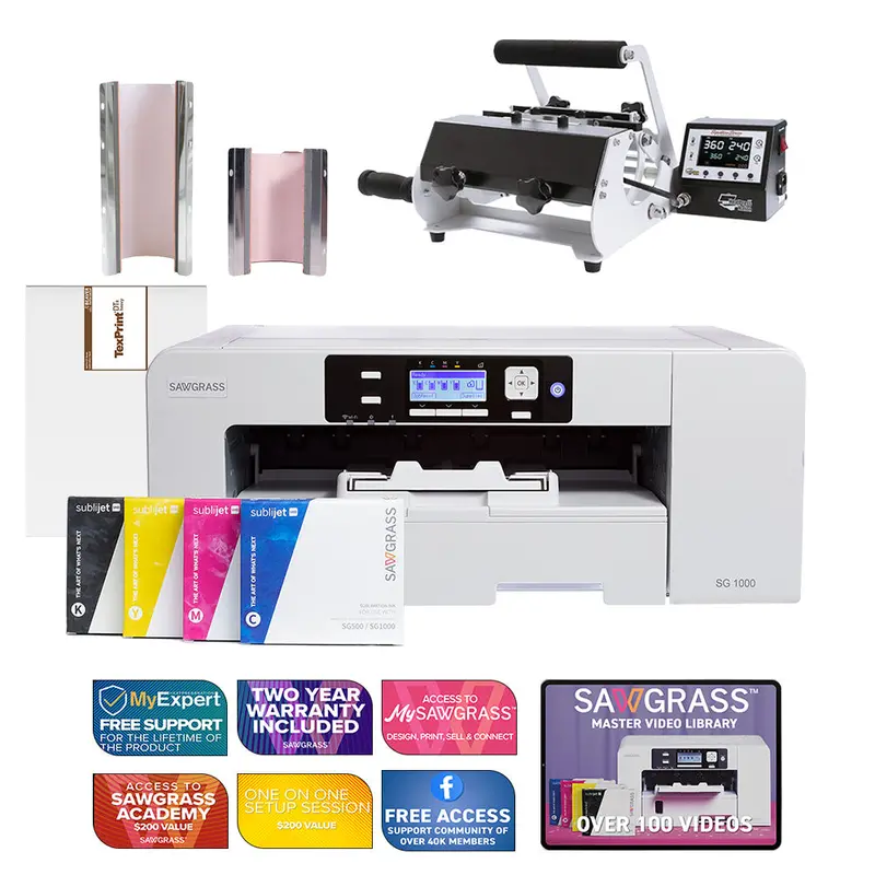 Sawgrass Sg1000 Sublimation Printer + Signature 2-In-1 Mug Press 1