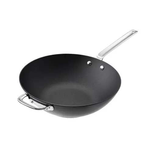Scanpan Techniq Flat-Bottom Nonstick Wok – 30 Cm (11.8 In) 1