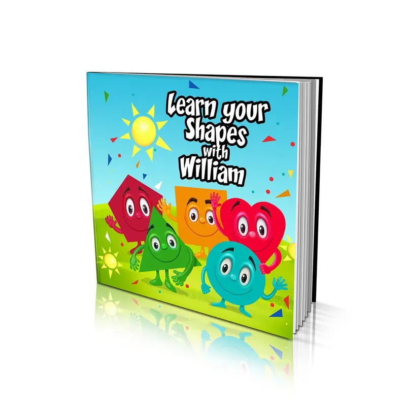 Shapes Learning Storybook – Large Softcover Geometry Introduction 1