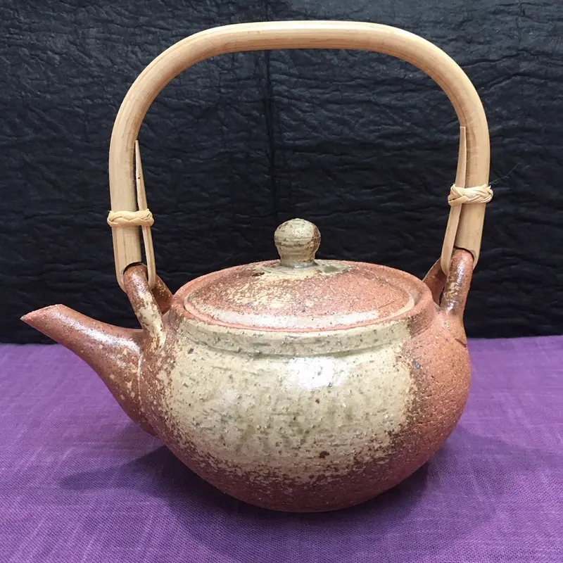 Shigaraki-Yaki Clay Teapot – Authentic Japanese Stoneware 1