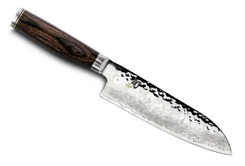 Shun Premier 7-Inch Santoku Knife With Granton Edge 1