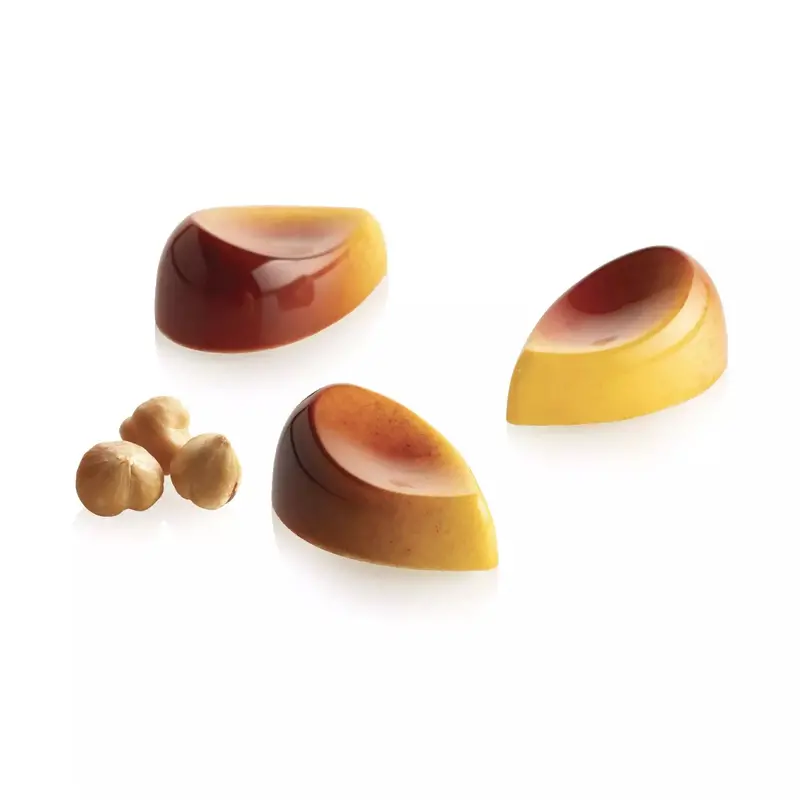 Silikomart Aurora P Tritan Praline Mould – Radiant, Curved Design For Artisan Chocolates 1
