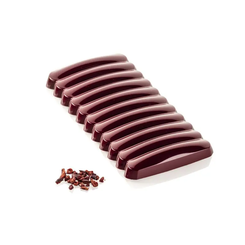 Silikomart Cupola T Tritan Chocolate Mold For Tablet-Style Confections 1