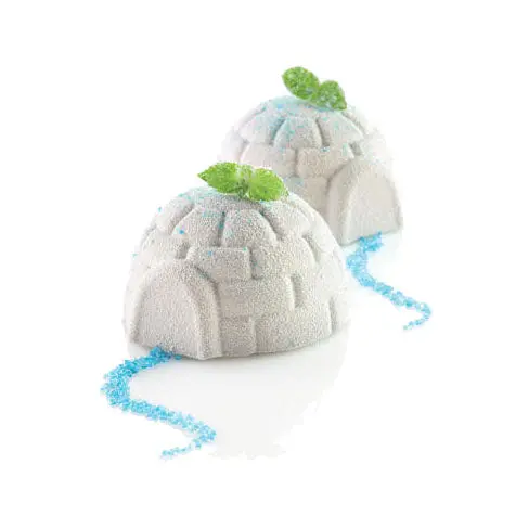 Silikomart Igloo 115 Dome-Shaped Silicone Mould For Frozen Or Baked Creations 1