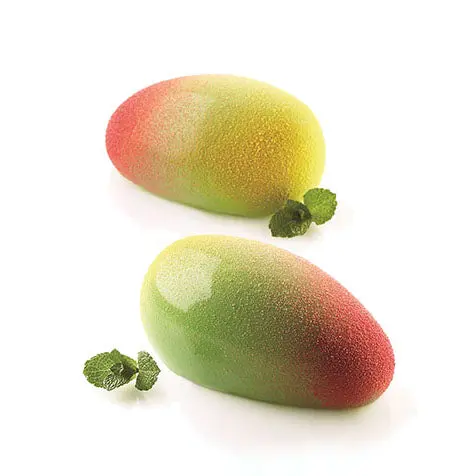 Silikomart Mango 130 Silicone Mould With Integrated Cutting Guide 1