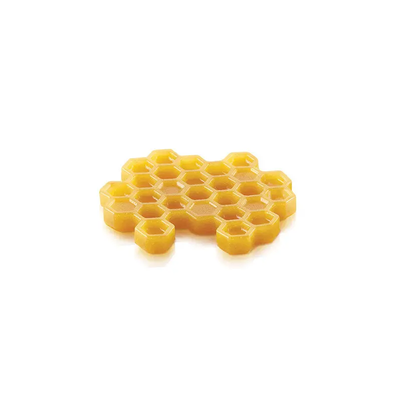 Silikomart Miel 18 Silicone Mould – Delicate Honeycomb Pattern For Small Confections 1