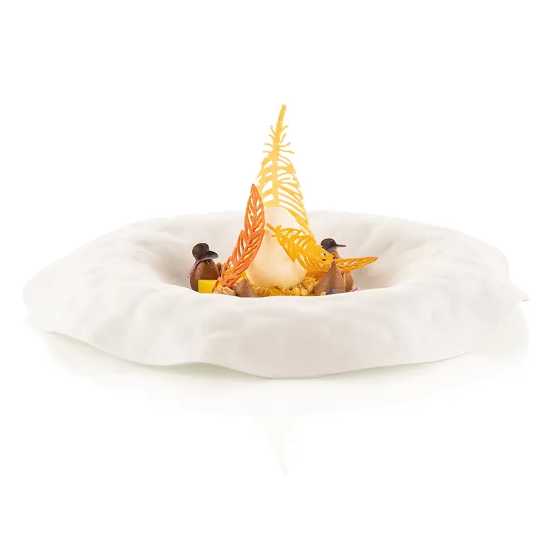 Silikomart Piuma Decorative Silicone Mold For Tuiles And Fine Chocolate Work 1