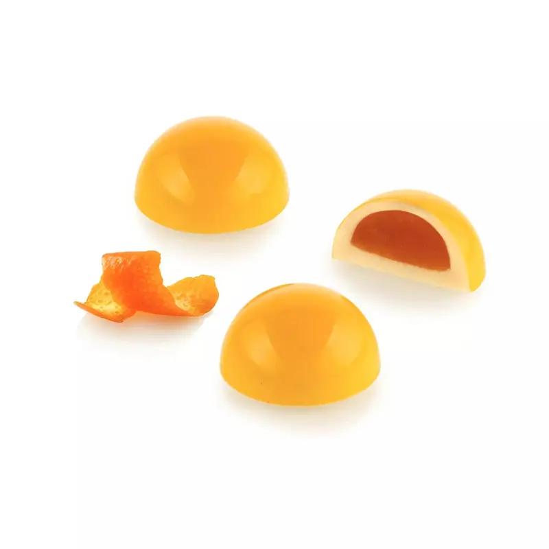 Silikomart Semisfera 02 Tritan Bonbon Mould Kit – Half-Sphere Chocolate Mold For Perfect Spheres 1