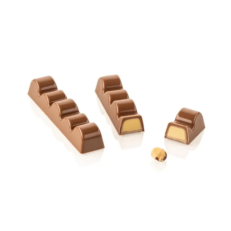 Silikomart Sinfonia B Tritan Chocolate Mold Set For Snack Bars 1