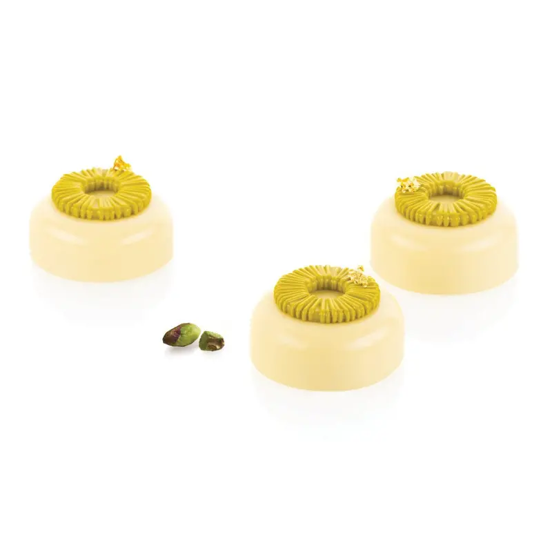 Silikomart Tutu 7 Miniature Silicone Mold For Elegant Dessert Garnishes 1
