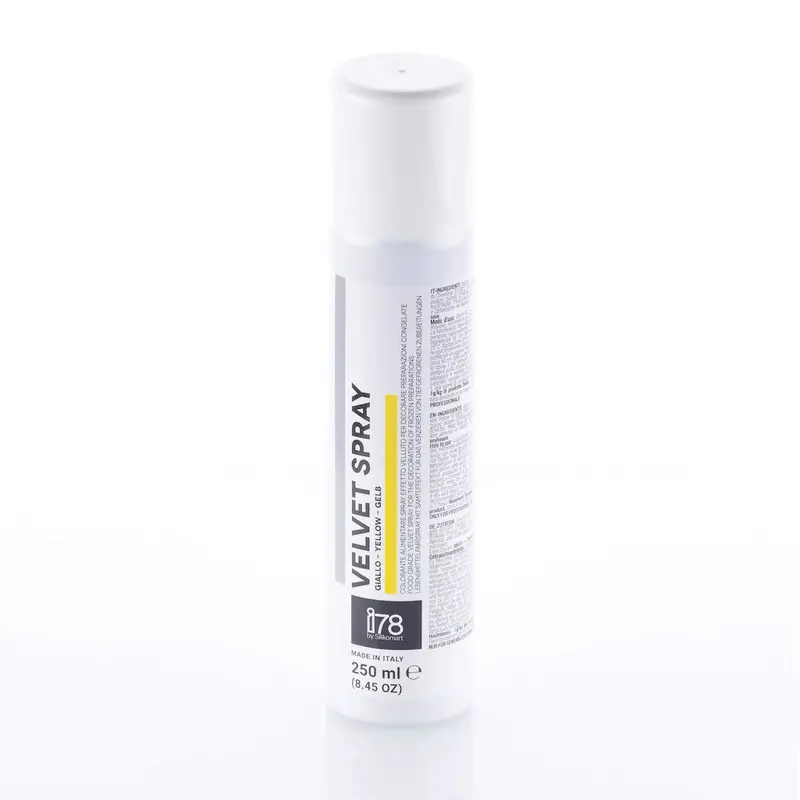 Silikomart Yellow Cocoa Butter Velvet Spray – 250 Ml Vibrant Edible Sheen Spray 1