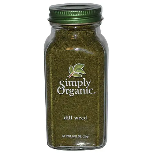 Simply Organic Ground Dill Weed – 23G Jar 1