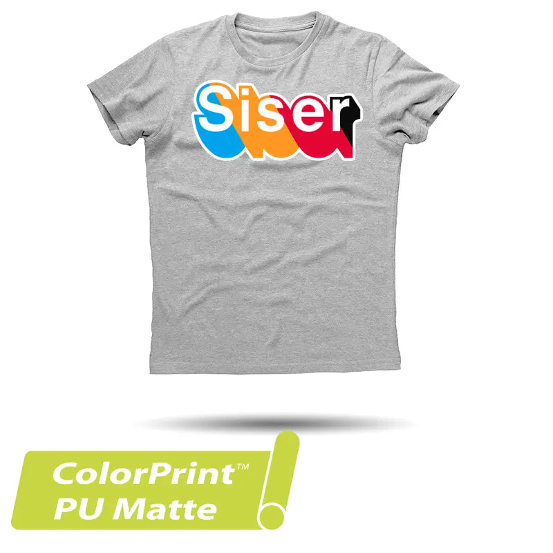 Siser Colorprint Pu Matte Htv For Print-And-Cut Applications 1
