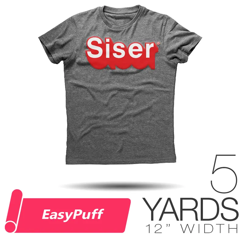 Siser Easypuff Puff-Effect Htv – 12" × 5 Yards 1