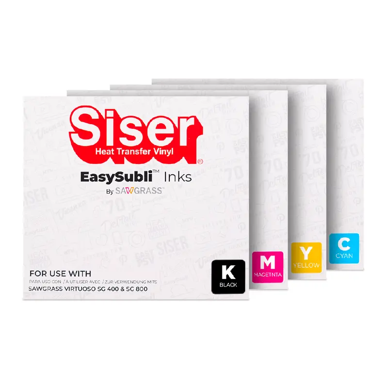 Siser Easysubli Ink Cartridges – Compatible With Sawgrass Sg400 & Sg800 Printers 1