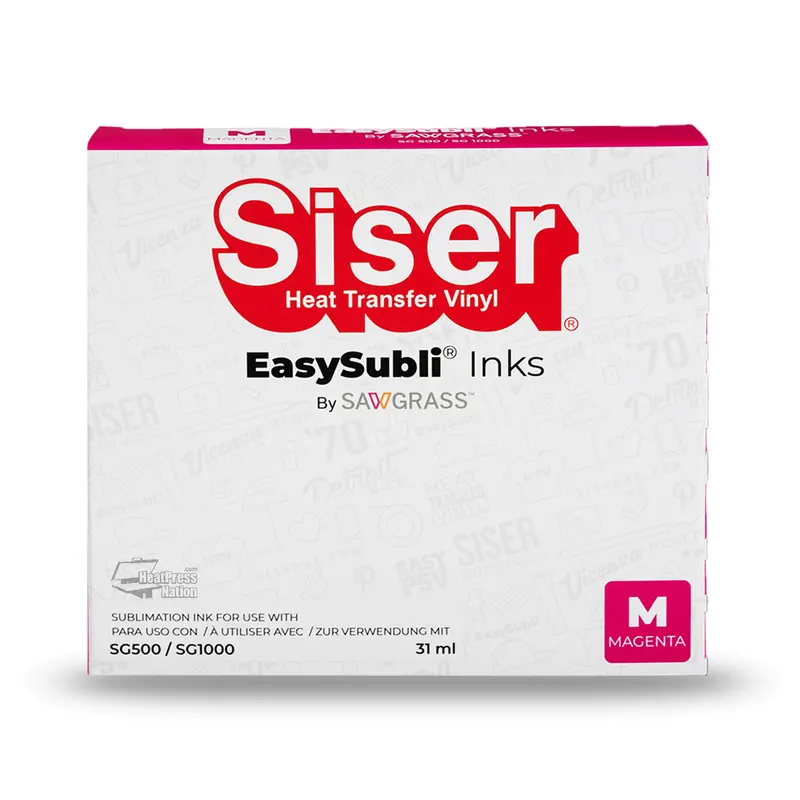 Siser Easysubli Uhd Magenta Ink Cartridge For Sawgrass Sg500 And Sg1000 Printers 1