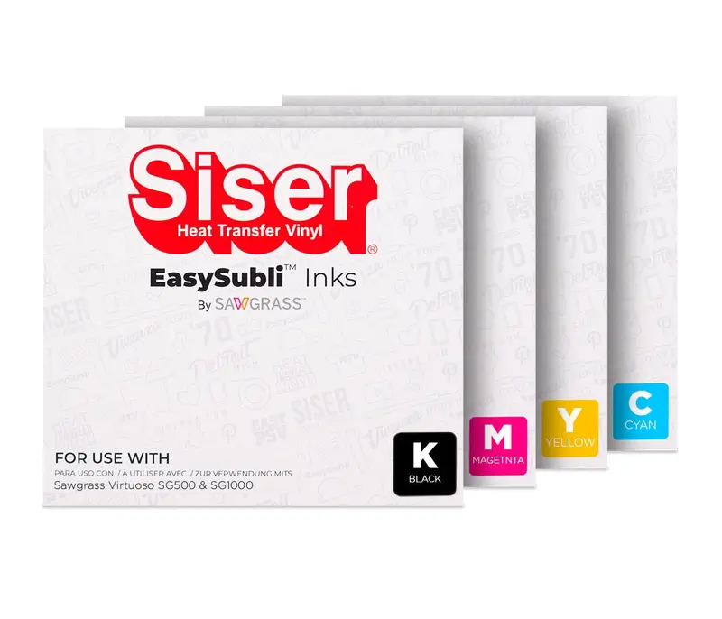 Siser Easysubli Uhd Sg500/Sg1000 Sublimation Ink Cartridge Subscription Service 1