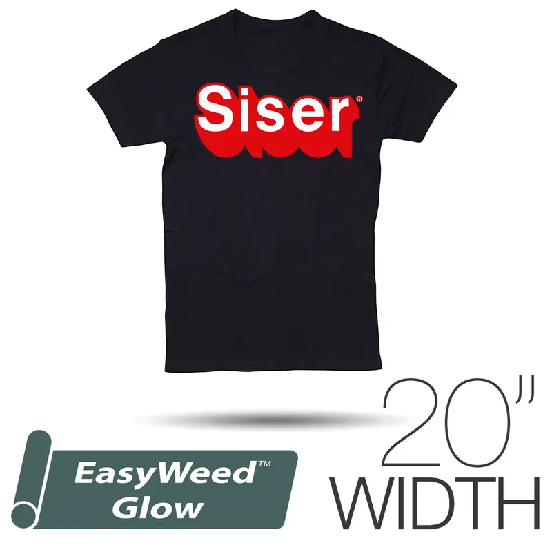 Siser Easyweed Glow-In-The-Dark Htv (20" Width, Sold By The Yard) 1