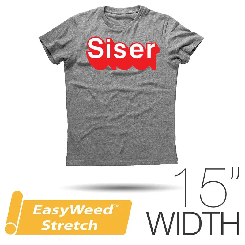 Siser Easyweed Stretch Htv – 15" Wide Elastic Vinyl By The Yard 1