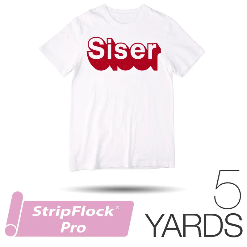 Siser Stripflock Pro Flocked Heat Transfer Material – 15" × 5 Yards 1