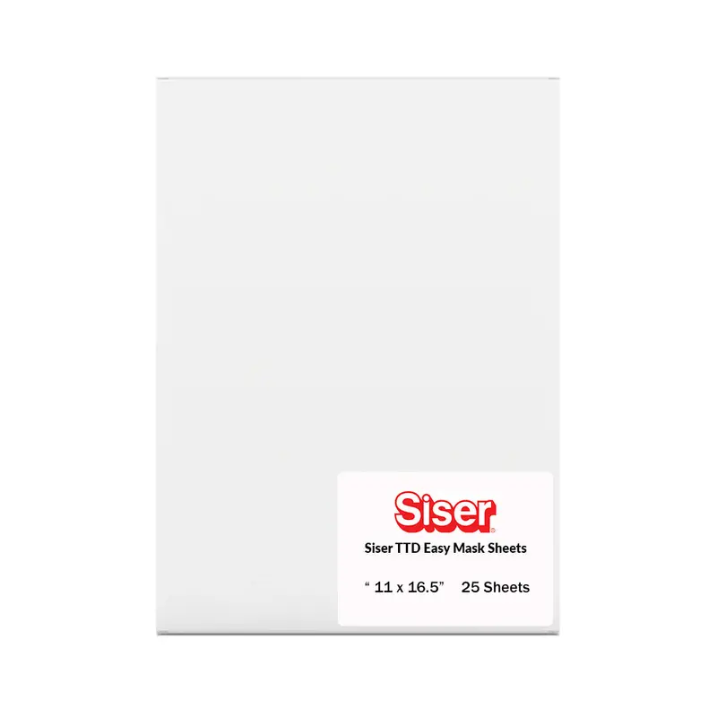 Siser Ttd Easy Mask Roll – 11" × 16.5", 25 Sheets 1
