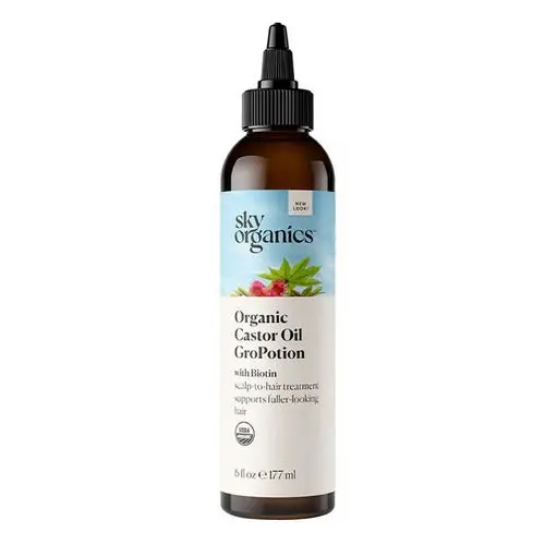 Sky Organics Organic Castor Oil Gropotion – 177Ml 1