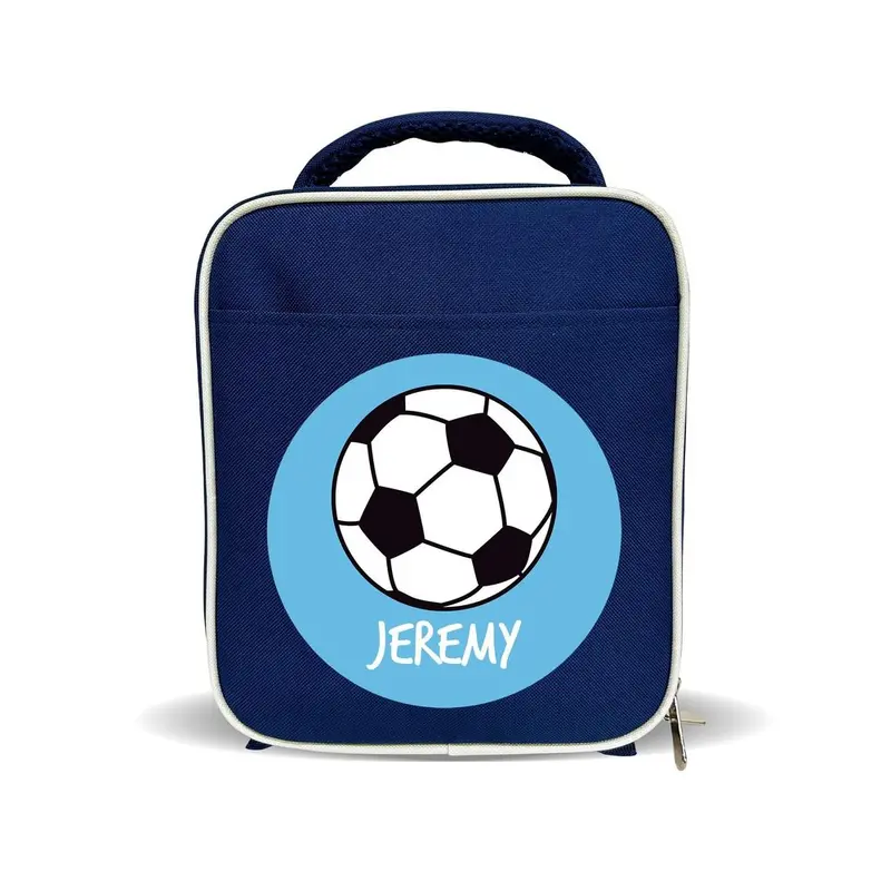 Soccer Ball Design Thermal Lunch Bag For Sports Enthusiasts 2