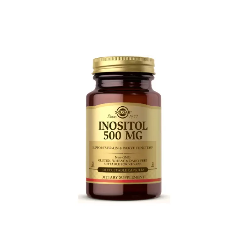 Solgar Inositol Nervous System Support – 500Mg, 100 Capsules 1