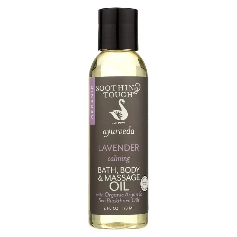 Soothing Touch Pure Lavender Massage Oil – 118 Ml Aromatherapy Body Oil 1