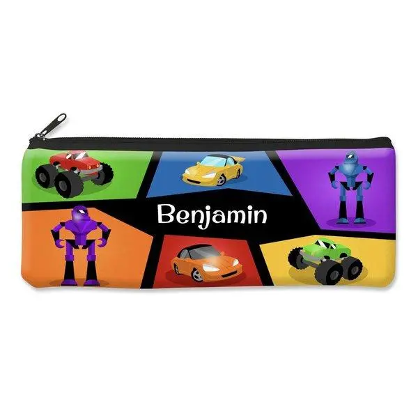 Spacious Machine-Style Pencil Case 1