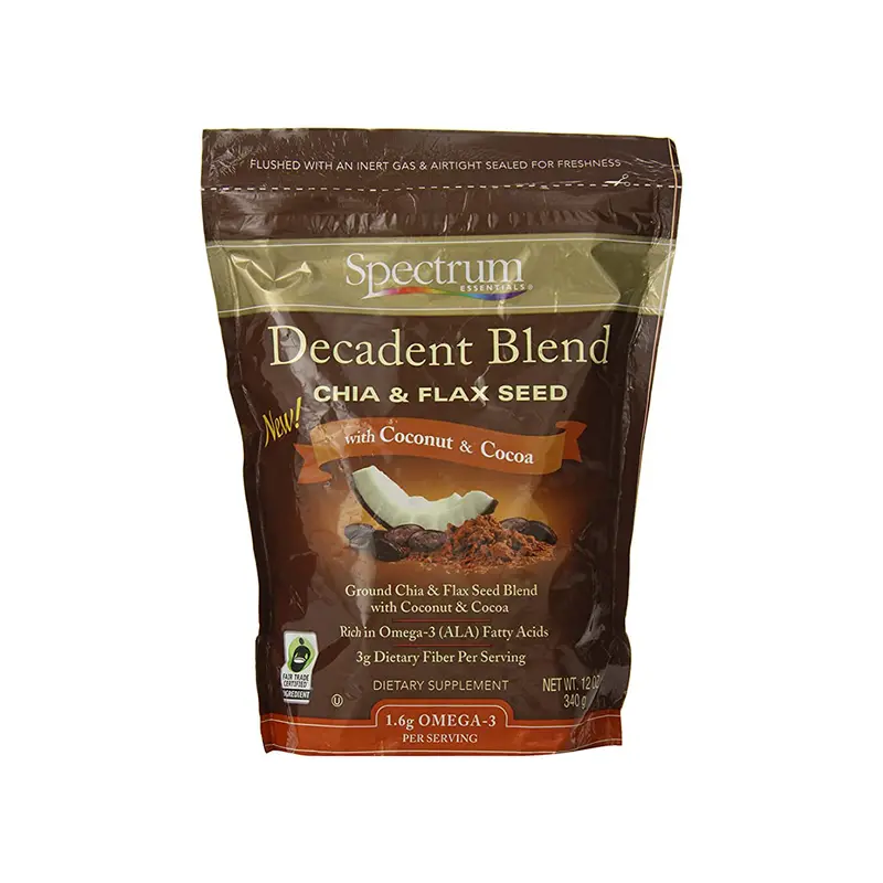 Spectrum Essentials Chia & Flaxseed Superfood Blend – 340G With Coconut & Cocoa 1