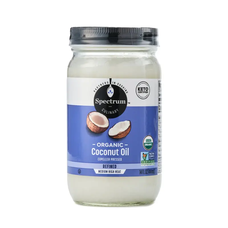 Spectrum Organic Refined Coconut Oil (414Ml) 1