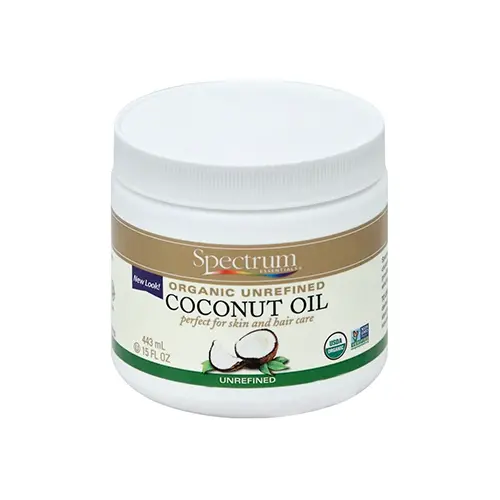 Spectrum Organic Unrefined Coconut Oil – Cold-Pressed, 443Ml 1
