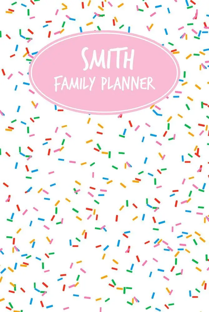 Sprinkles A3 Weekly Family Planner Notebook 1