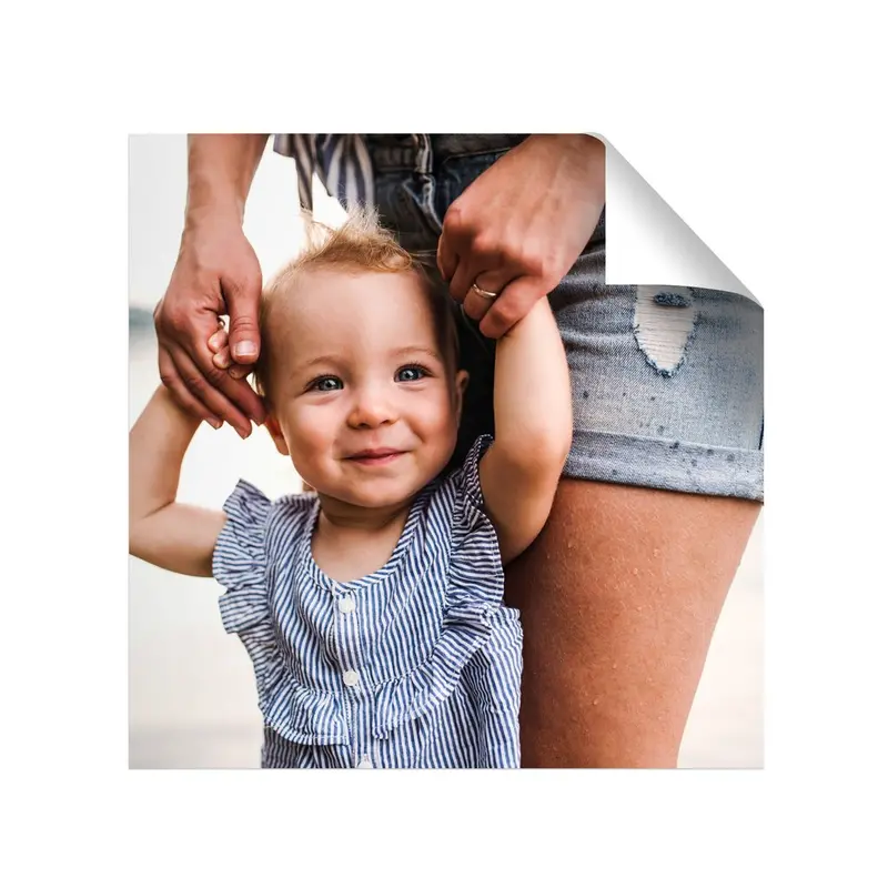 Square Sticky Photo Print – 16" X 16" (40 Cm X 49 Cm) 1