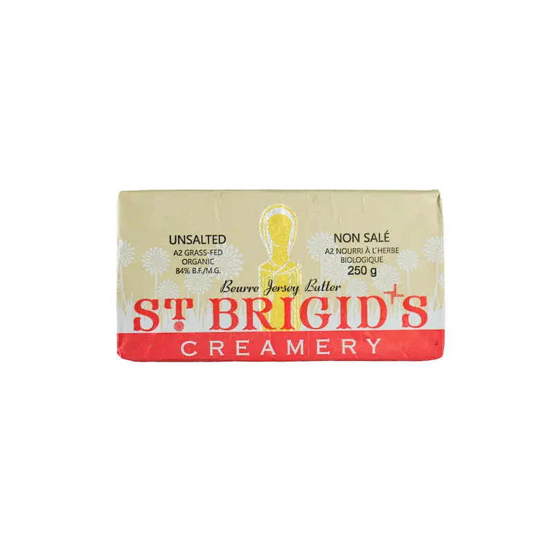 St. Brigid'S Creamery A2 Organic Unsalted Butter – 84% Butterfat, 250G 1