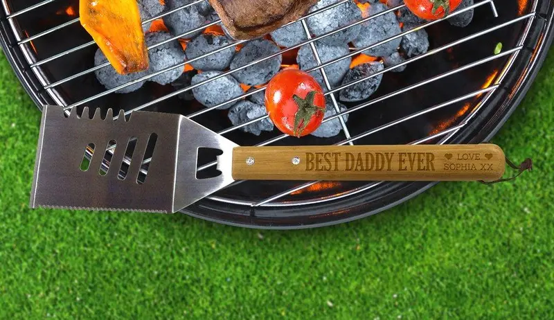 Stainless Steel Bbq Tool Set – 'Best Daddy' Grilling Essential 1