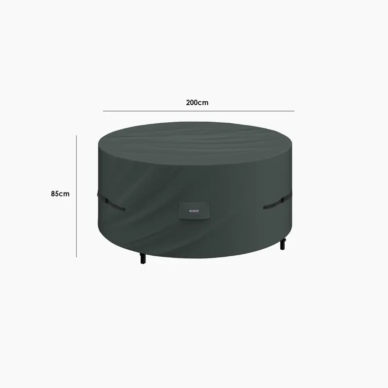 Stormtex 4-Person Round Outdoor Dining Table Cover (200 Cm Ø) 1