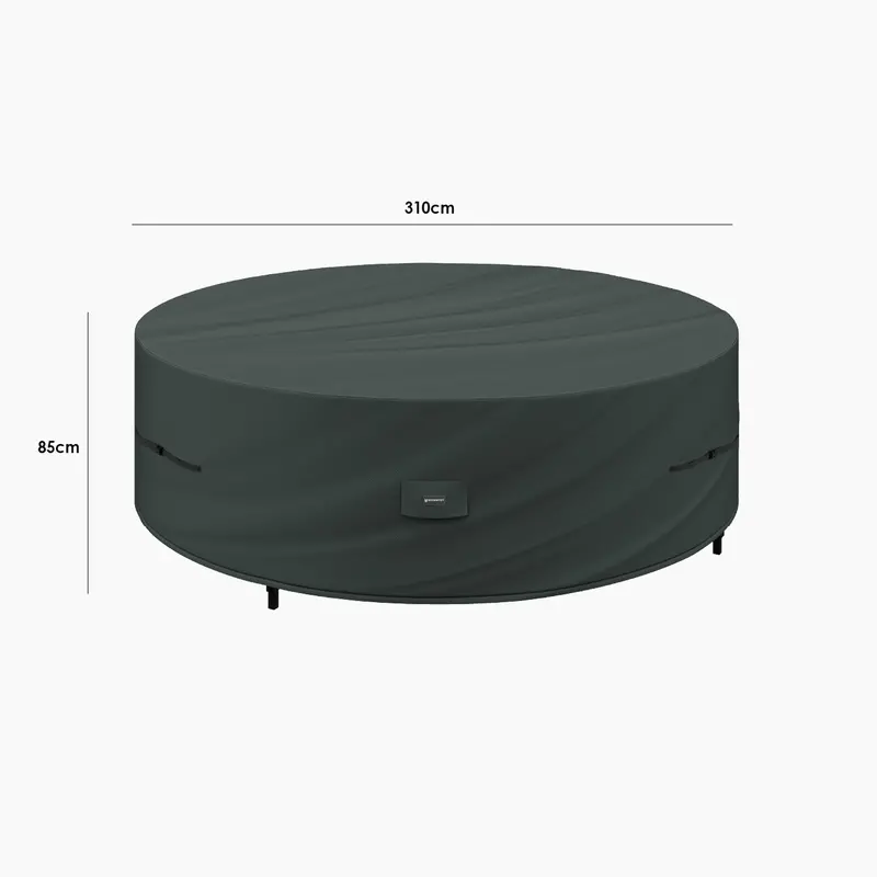 Stormtex 8-Person Round Outdoor Dining Table Cover (310 Cm Ø) 1
