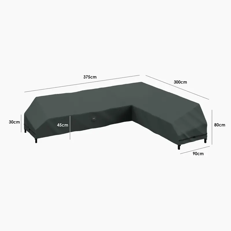 Stormtex Oversized Right-Hand L-Shape Outdoor Furniture Cover 1