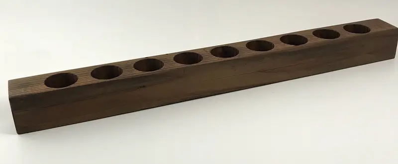 Succulent Planter Stand – Reclaimed Redwood Display 1