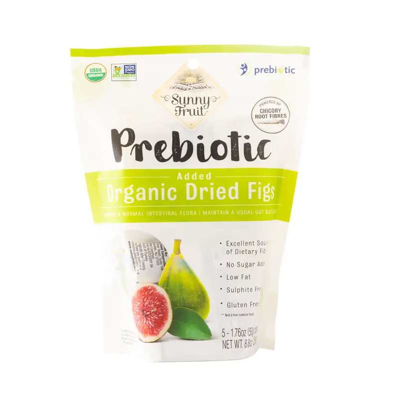Sunny Fruit Organic Dried Figs With Prebiotics – 250G Fiber-Rich Snack 1