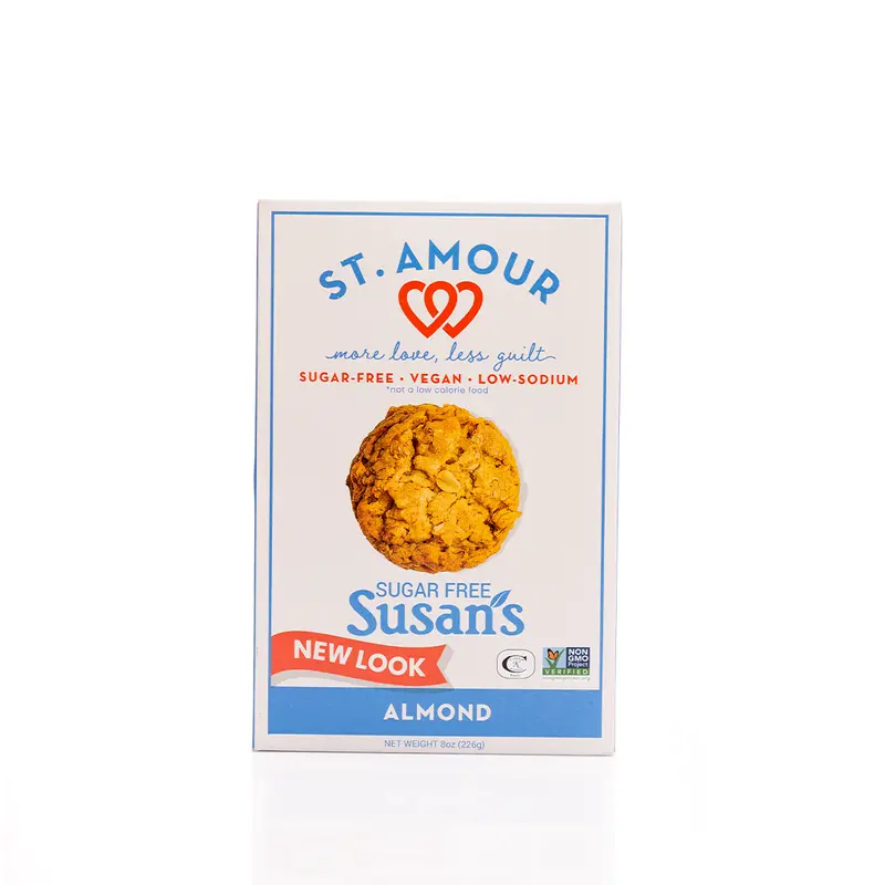 Susan'S Sugar-Free Almond Cookies – Gluten-Free Snack (227G) 1